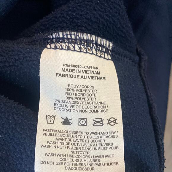 NFL ONFIELD Apparrel NIKE Dri-Fit New England Patriots Pullover Hoodie Men’s XL - Picture 7 of 8